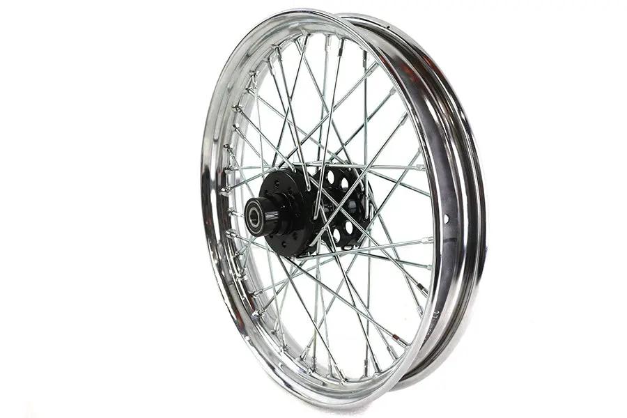 V-Twin 18 Inch x 2.15 Inch XL Rear Wheel for Harley Davidson XL Models by V-Twin