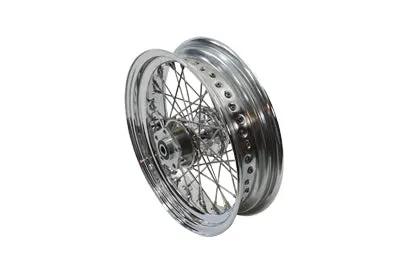 V-Twin S2190T3 16 inch x 4.00 inch Rear Spoke Wheel for Harley Davidson FXST Models by V-Twin
