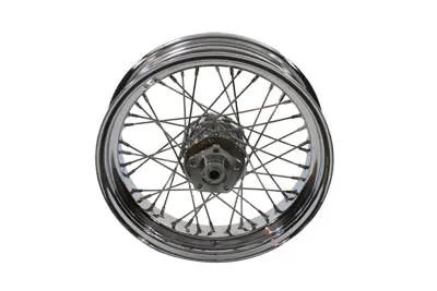 V-Twin 16 inch x 4.00 inch Front or Rear Spoke Wheel for Harley Davidson FL by V-Twin