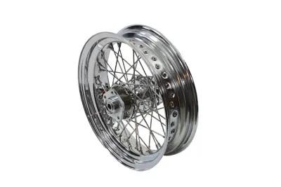 V-Twin 16 inch x 4.00 inch Front or Rear Spoke Wheel for Harley Davidson FL by V-Twin