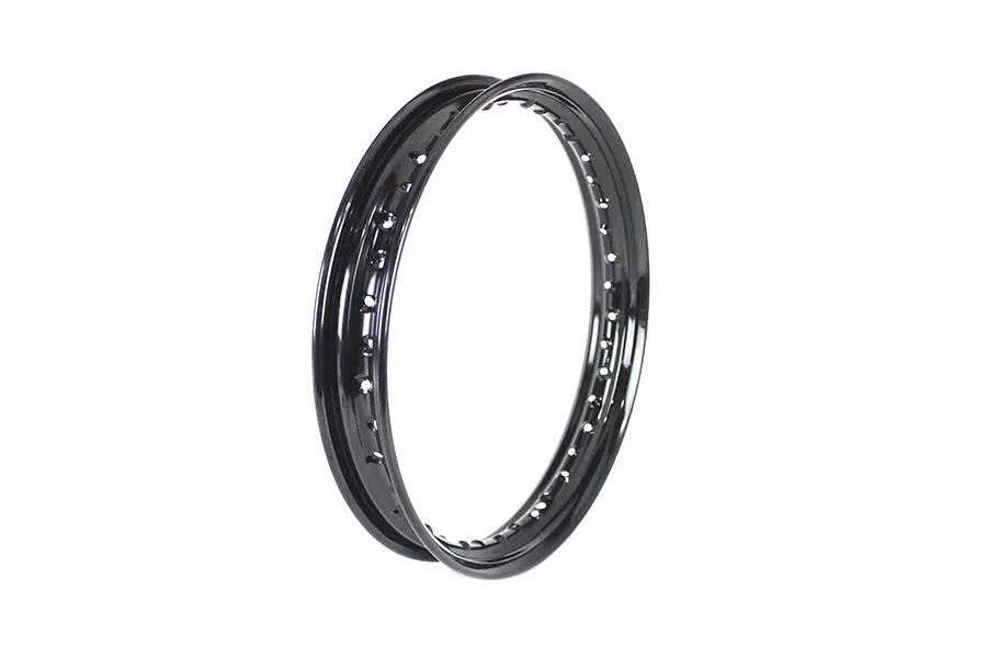 V-Twin KH Replica 18 Inch x 2.15 Inch Wheel Rim in Black for Harley Davidson WL Models by V-Twin