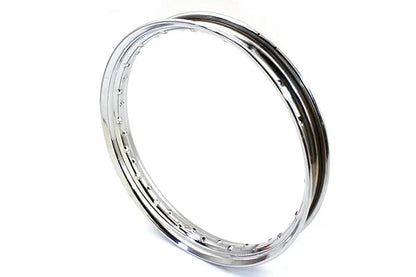 V-Twin KH Replica 19 Inch x 2.25 Inch Chrome Wheel Rim for Harley Davidson WL (1930-1939) by V-Twin