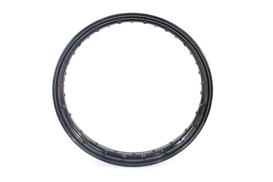 V-Twin Replica 18 inch x 3.15 inch Black Wheel Rim for Harley Davidson Excelsior by V-Twin