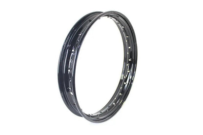 V-Twin Replica 18 inch x 3.15 inch Black Wheel Rim for Harley Davidson Excelsior by V-Twin