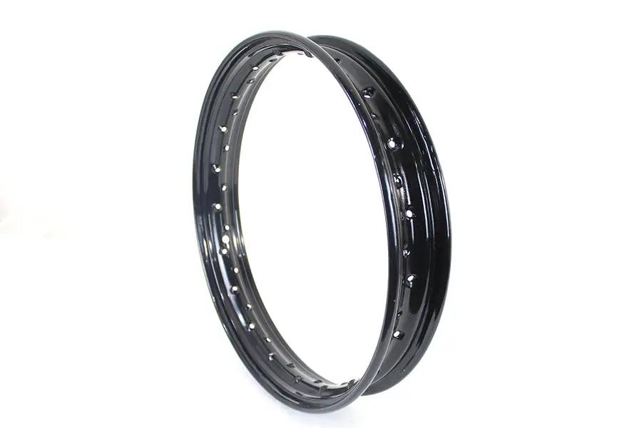 V-Twin Replica 18 inch x 3.15 inch Black Wheel Rim for Harley Davidson Excelsior by V-Twin