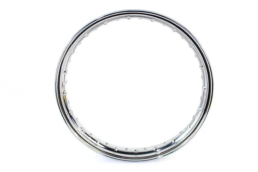 V-Twin Replica 18 Inch x 3.15 Inch Wheel Rim Black - Fits Harley Davidson Excelsior 1929-1930 by V-Twin