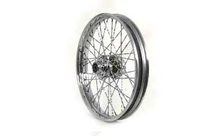 V-Twin Front Spoke Wheel for Harley Davidson FXST & FXDWG (Part #64375, 21 Inch x 2.15 Inch) by V-Twin