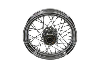 V-Twin 16 Inch x 3.00 Inch Front Spoke Wheel for Harley Davidson FLSTS Models by V-Twin