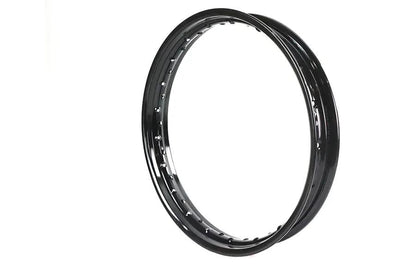 V-Twin Replica 19 Inch x 2.25 Inch Wheel Rim Black for Harley Davidson VL Models by V-Twin