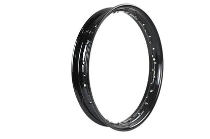 V-Twin Replica 19 Inch x 2.25 Inch Wheel Rim Black for Harley Davidson VL Models by V-Twin