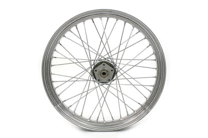 V-Twin 64521 23 Inch x 3.00 Inch Front Spoke Wheel for Harley Davidson FL Models by V-Twin