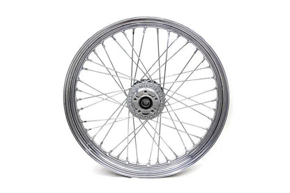 V-Twin 23 Inch x 3.00 Inch Front Spoke Wheel for Harley Davidson FXD by V-Twin