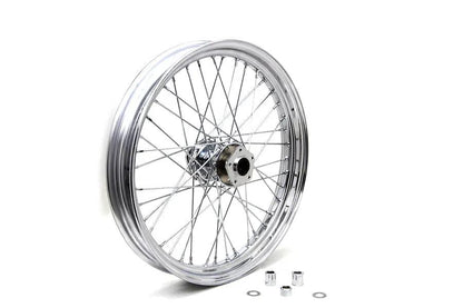V-Twin 64522 23 Inch x 3.00 Inch Front Spoke Wheel for Harley Davidson FLT Models by V-Twin