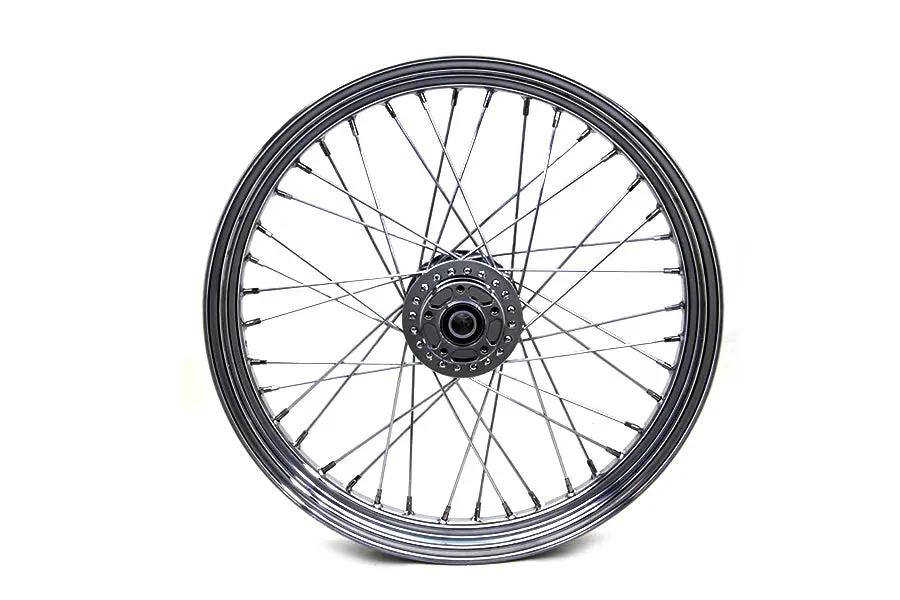 V-Twin 23 Inch x 3.00 Inch Front Spoke Wheel for Harley Davidson FXD (2006-2007) by V-Twin