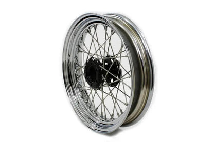 V-Twin 16 Inch x 3.00 Inch Indian Replica Wheel - Fits 1946-1953 Harley Davidson Chief by V-Twin