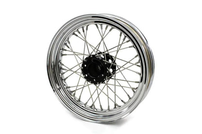 V-Twin 16 Inch x 3.00 Inch Indian Replica Wheel - Fits 1946-1953 Harley Davidson Chief by V-Twin