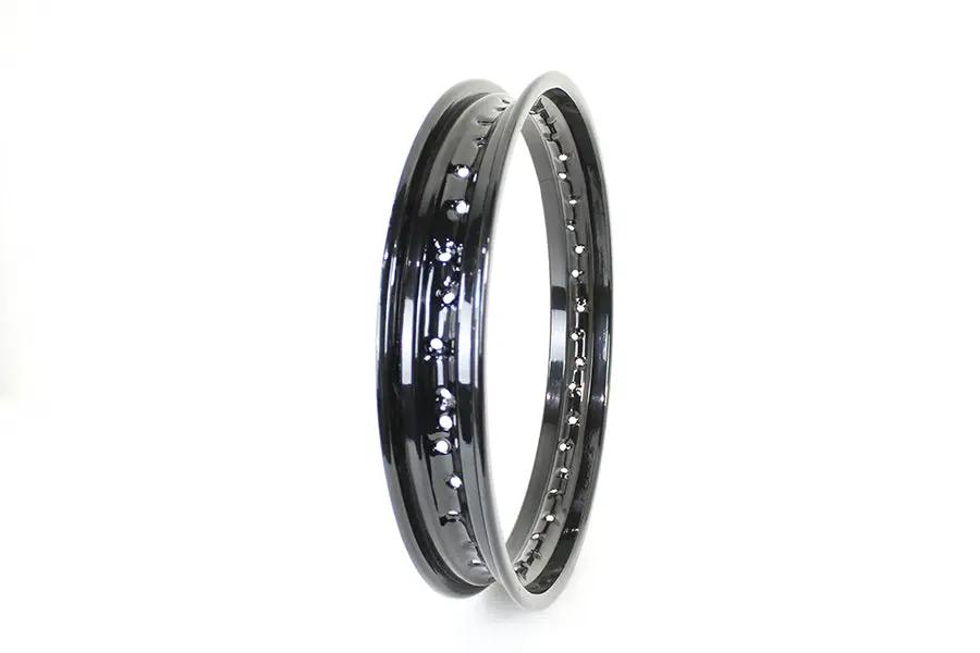 V-Twin 18 Inch x 2.25 Inch Black Wheel Rim for Harley Davidson VL Series by V-Twin