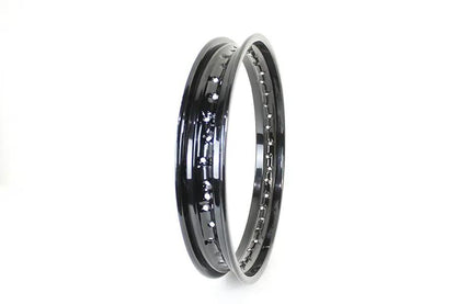 V-Twin 18 Inch x 2.25 Inch Black Wheel Rim for Harley Davidson VL Series by V-Twin