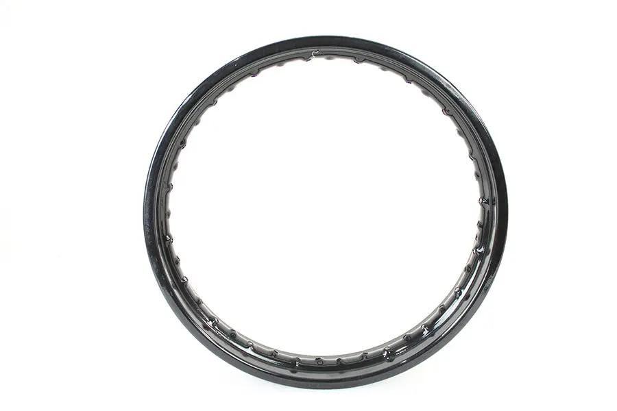 V-Twin 18 Inch x 2.25 Inch Black Wheel Rim for Harley Davidson VL Series by V-Twin