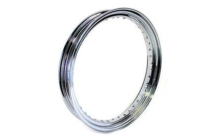 V-Twin 19 Inch x 3.00 Inch Drop Center Steel Rim Chrome – Motorcycle Wheel Accessory by V-Twin