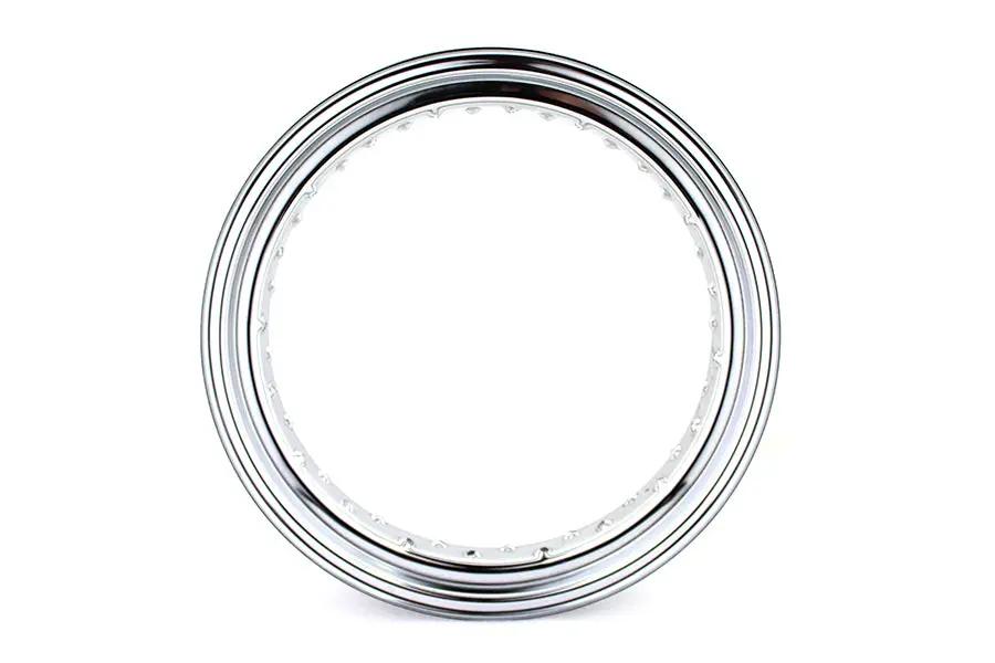 V-Twin 18 inch x 3.50 inch Drop Center Rim Chrome, Part Number 11250 by V-Twin
