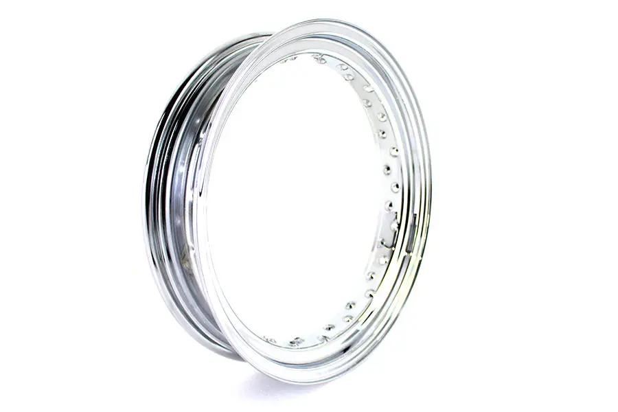 V-Twin 18 inch x 3.50 inch Drop Center Rim Chrome, Part Number 11250 by V-Twin