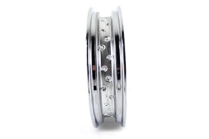 V-Twin 18 inch x 3.50 inch Drop Center Rim Chrome, Part Number 11250 by V-Twin