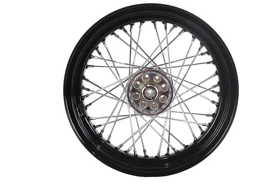V-Twin 16 Inch x 3.00 Inch Rear Spoke Wheel for Harley Davidson XL Models - Part #61084 by V-Twin