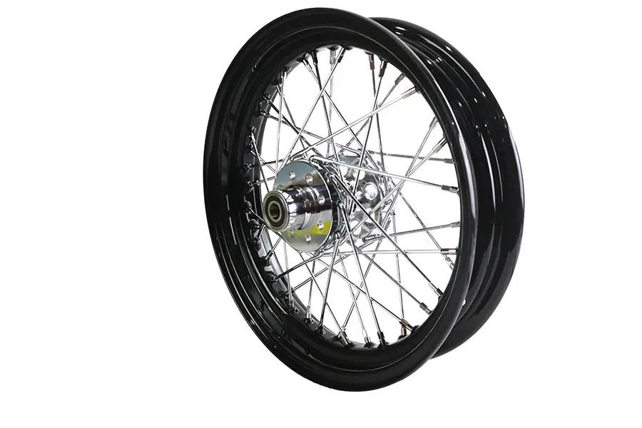 V-Twin 16 Inch x 3.00 Inch Rear Spoke Wheel for Harley Davidson XL Models - Part #61084 by V-Twin