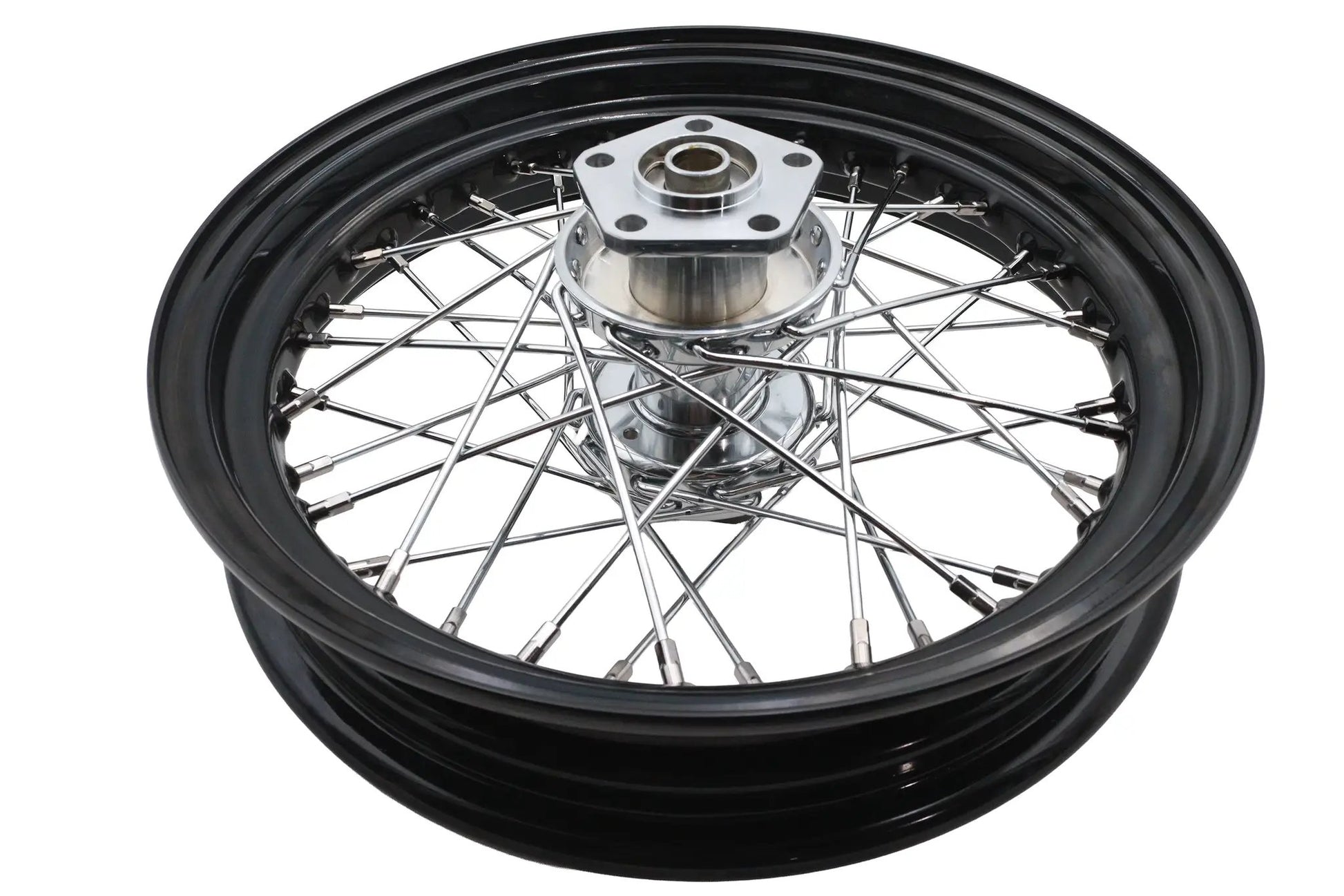 V-Twin 16 inch x 3.00 inch Rear Spoke Wheel for Harley Davidson XL by V-Twin