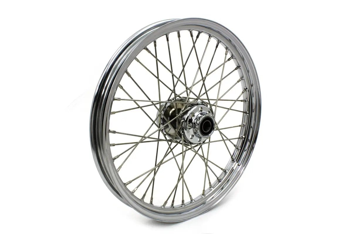 V-Twin 21 Inch x 2.15 Inch Front Spoke Wheel for Harley Davidson FXST Models by V-Twin