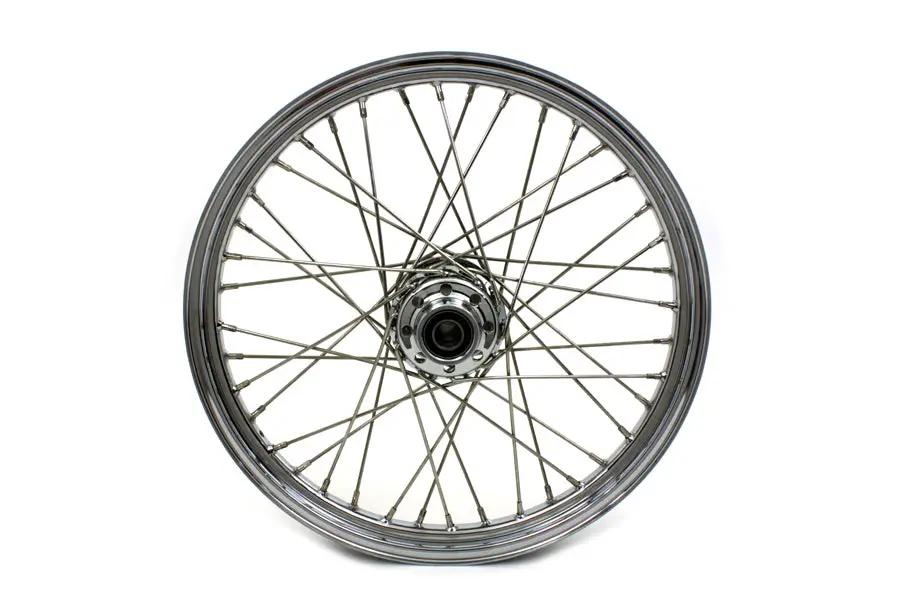 V-Twin 21 Inch x 2.15 Inch Front Spoke Wheel for Harley Davidson FXST Models by V-Twin