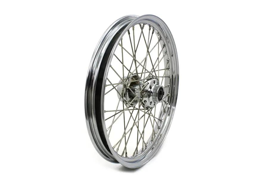 V-Twin 21 Inch x 2.15 Inch Front Spoke Wheel for Harley Davidson FXST Models by V-Twin