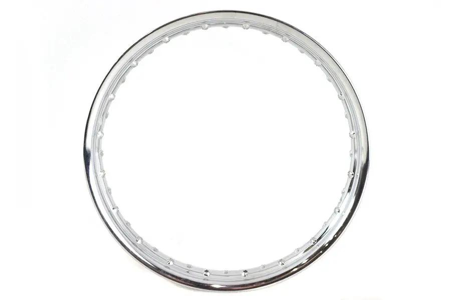 V-Twin KH Replica 19 Inch x 2.15 Inch Chrome Wheel Rim for Harley Davidson WL Models by V-Twin