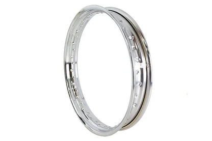 V-Twin KH Replica 19 Inch x 2.15 Inch Chrome Wheel Rim for Harley Davidson WL Models by V-Twin