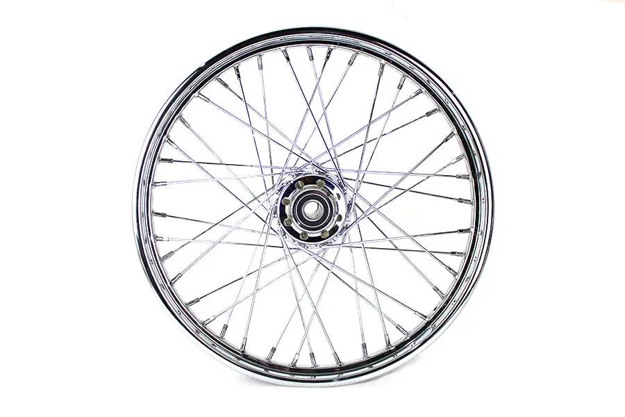 V-Twin 21 Inch x 2.15 Inch Front Spoke Wheel for Harley Davidson FXDWG by V-Twin