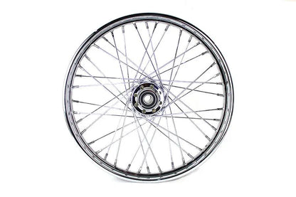 V-Twin 21 Inch x 2.15 Inch Front Spoke Wheel for Harley Davidson FXDWG by V-Twin