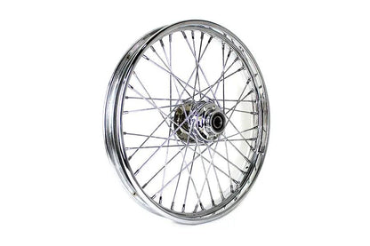 V-Twin 21 Inch x 2.15 Inch Front Spoke Wheel for Harley Davidson FXDWG by V-Twin