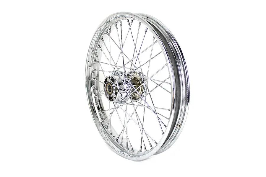 V-Twin 21 Inch x 2.15 Inch Front Spoke Wheel for Harley Davidson FXDWG by V-Twin