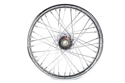 V-Twin 21 Inch x 2.15 Inch Front Spoke Wheel for Harley Davidson FXDWG by V-Twin