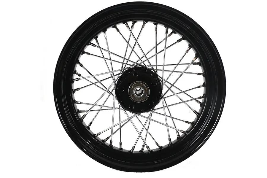 V-Twin 16 inch x 3.00 inch Front or Rear Spoke Wheel for Harley Davidson FL Models by V-Twin