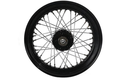 V-Twin 16 inch x 3.00 inch Front or Rear Spoke Wheel for Harley Davidson FL Models by V-Twin