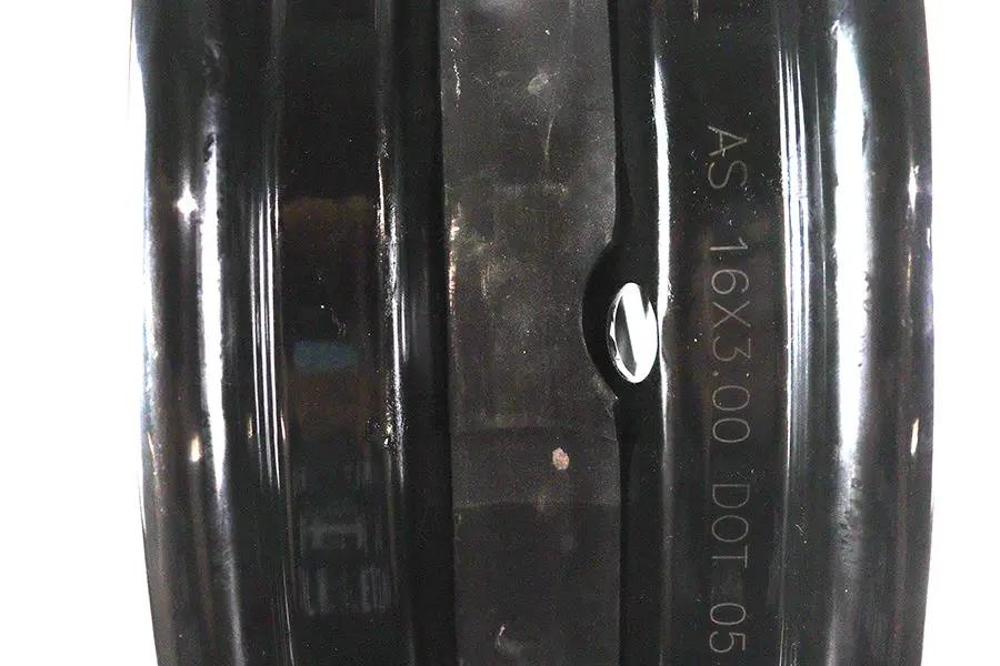 V-Twin 16 inch x 3.00 inch Front or Rear Spoke Wheel for Harley Davidson FL Models by V-Twin