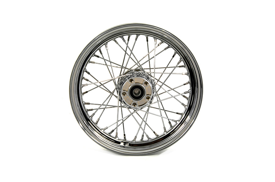 V-Twin 64370 16 x 3.00-Inch Rear Spoke Wheel for Harley-Davidson XL and FXST