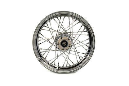 V-Twin 64370 16 x 3.00-Inch Rear Spoke Wheel for Harley-Davidson XL and FXST