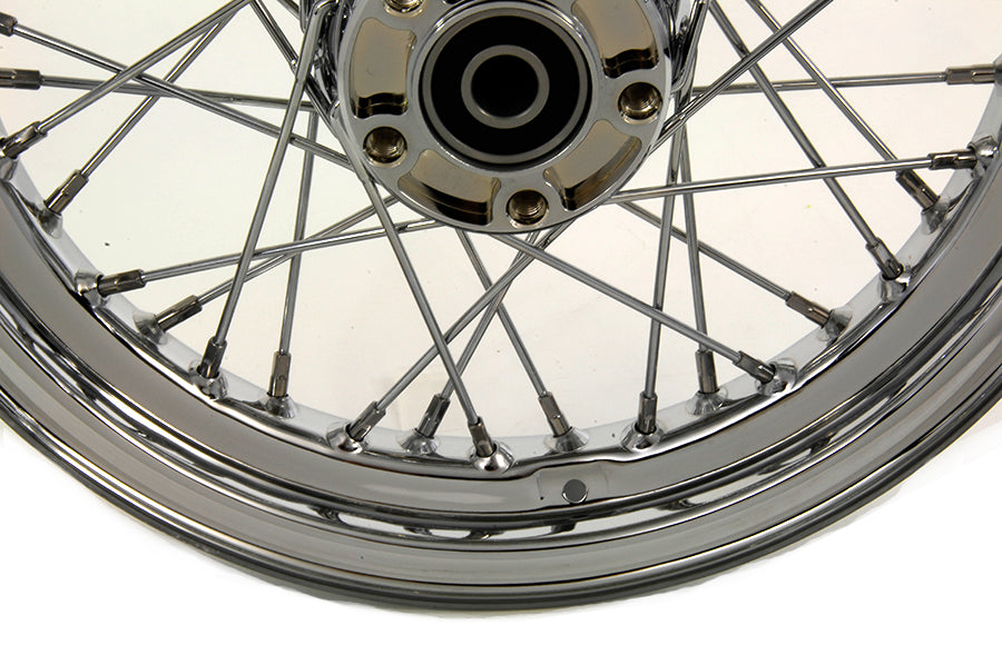 V-Twin 64370 16 x 3.00-Inch Rear Spoke Wheel for Harley-Davidson XL and FXST
