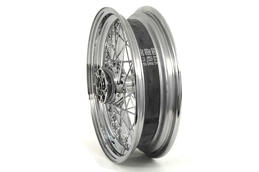 V-Twin 16 inch x 4.00 inch Rear Spoke Wheel for Harley Davidson XL and FXST Models (Part #64371) by V-Twin