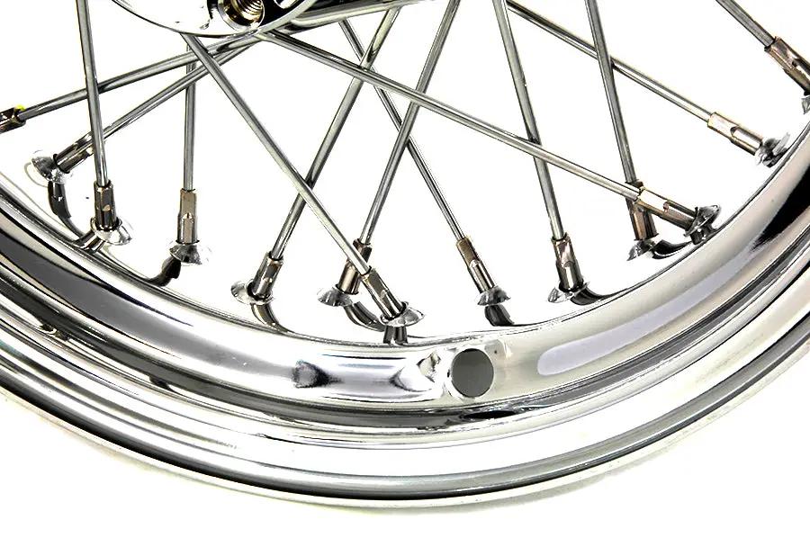 V-Twin 16 inch x 4.00 inch Rear Spoke Wheel for Harley Davidson XL and FXST Models (Part #64371) by V-Twin