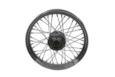 V-Twin 19 Inch x 2.50 Inch Replica Front Spoke Wheel for Harley Davidson XL and FXD Models by V-Twin