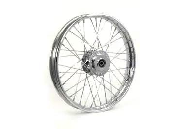 V-Twin 21 inch x 2.15 inch Replica Front Spoke Wheel for Harley Davidson FXD and XL Models by V-Twin